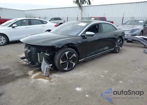 2025 Lucid Air Grand Touring z USA, uszkodzony, nr VIN 50EA1GBA6SA008368